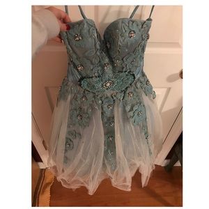 Terani Couture size 2 short semi length dress